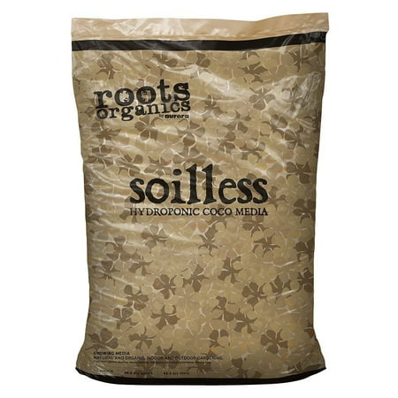 Roots Organics ROS Hydroponic Soilless Gardening Coco Fiber Media Mix, 1.5 cu