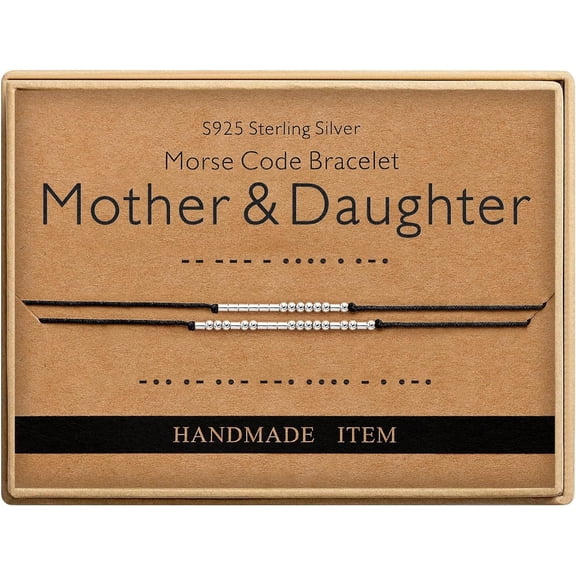 Inspirational Gifts for Women Morse Code Bracelets for Women Funny Bracelet for Friend Funny Gift for Women Sterling Silver Bracelet for Women