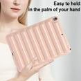 thumbnail image 2 of ELEHOLD Shockproof Case for iPad Air 11-inch M3 (2025) / M2 (2024), Soft Anti-Drop Cover Down Jacket Desigh Camera Protection Precise Cutouts Case Cover, Pink, 2 of 7