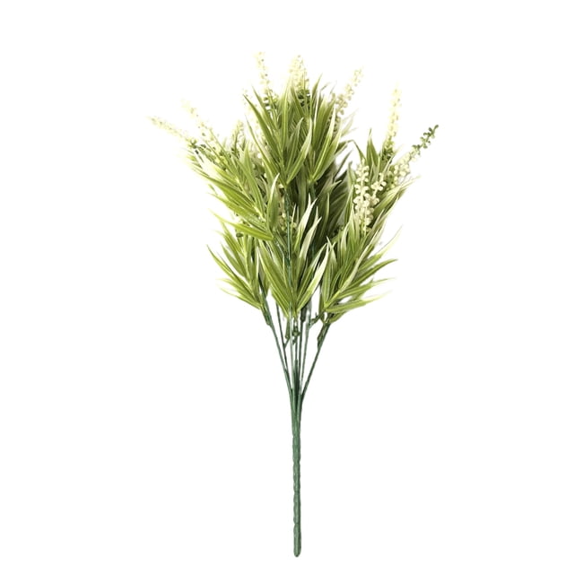 Simulación de Fiestas Festivas de Lavanda de 7 Tenedores Y Decoraciones de Plantas Diarias, Decoraciones Florales de Interiores, Decoración Del Hogar de Lavanda Artificial