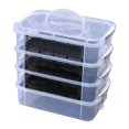 thumbnail image 2 of lingqin Mealworm Breeding Box Easy to Clean Breadworm Breeding Box Feeding Container 4 Layer, 2 of 9