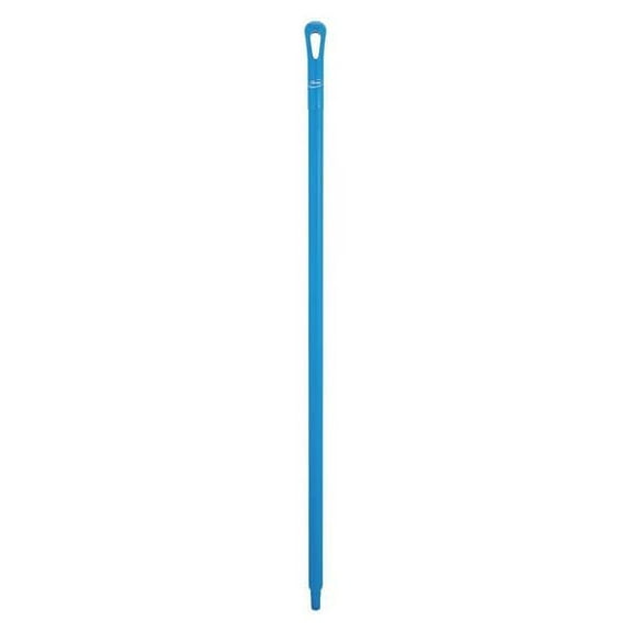 Vikan 51" Color Coded Handle, 1 1/4 in Dia, Blue, Polypropylene 29603