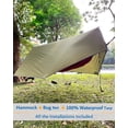 thumbnail image 3 of Hamaca de Camping Sunyear con Mosquitera y Lona Impermeable, 3 of 7