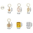 thumbnail image 1 of Anillos De Joyas Para El Cabello Clips Decoraciones Para El Cabello 80 Piezas Anillos De Joyas Para El Cabello Clips Cerraduras De Rastas De Aluminio Puños De Metal Ajustables ANGGREK  Otros, 1 of 7