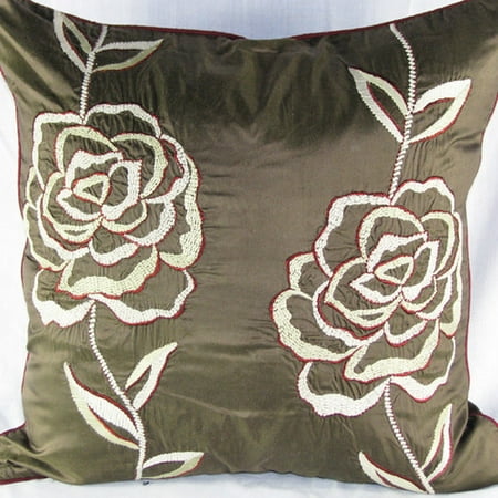 Design Accents LLC Silk Throw Pillow