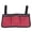 E, variant on SeekLGT Wheelchair Side Bag Armrest Pouch Storage Organizer with High Visibility Reflective Stripe for Power Chairs Mobility Scooters and Walkers Black 1pc