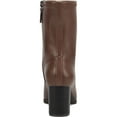 thumbnail image 3 of Aerosoles Womens Miley Faux Leather Block Heel Mid-Calf Boots, 3 of 5