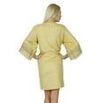 thumbnail image 6 of Bimba Women Lace Bride Bridesmaid Ready Robe Kimono Sleeve Short Coverup Robes, 6 of 6