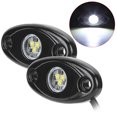 thumbnail image 5 of 2pcs 9W LED Chassis Light Atmosphere Ambient Lamp Undercar Decoration for Car Truck Boat Yacht, 5 of 5