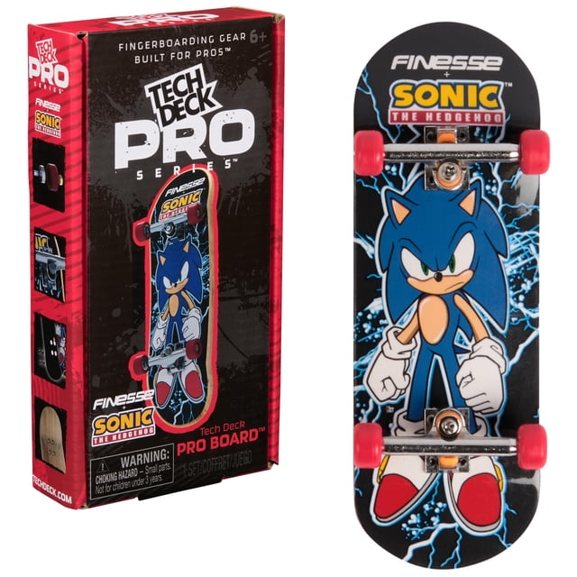 Finger Board TECH DECK Finesse X Sonic The Hedgehog Pro Series