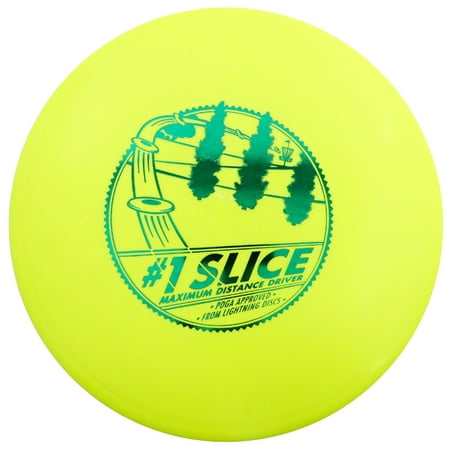 Lightning Golf Discs #1 Slice Fairway Driver Golf Disc [Colors may vary] -
