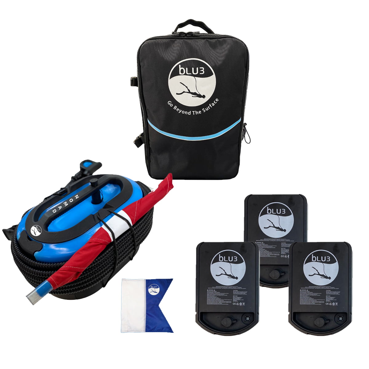 Verspilling krab wees stil Blue3 BLU3 Nomad + Backpack Dive System - Walmart.com