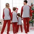 thumbnail image 4 of Merry Christmas Pajamas Sets for Family Matching Festival Long Sleeve Xmas Sleepwear PJ's Suits - Kids 6-7T, 4 of 15