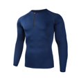thumbnail image 4 of Admvng Men's Shirt Long Sleeve Casual Sports Gym Workout Fitness Tops, 4 of 4