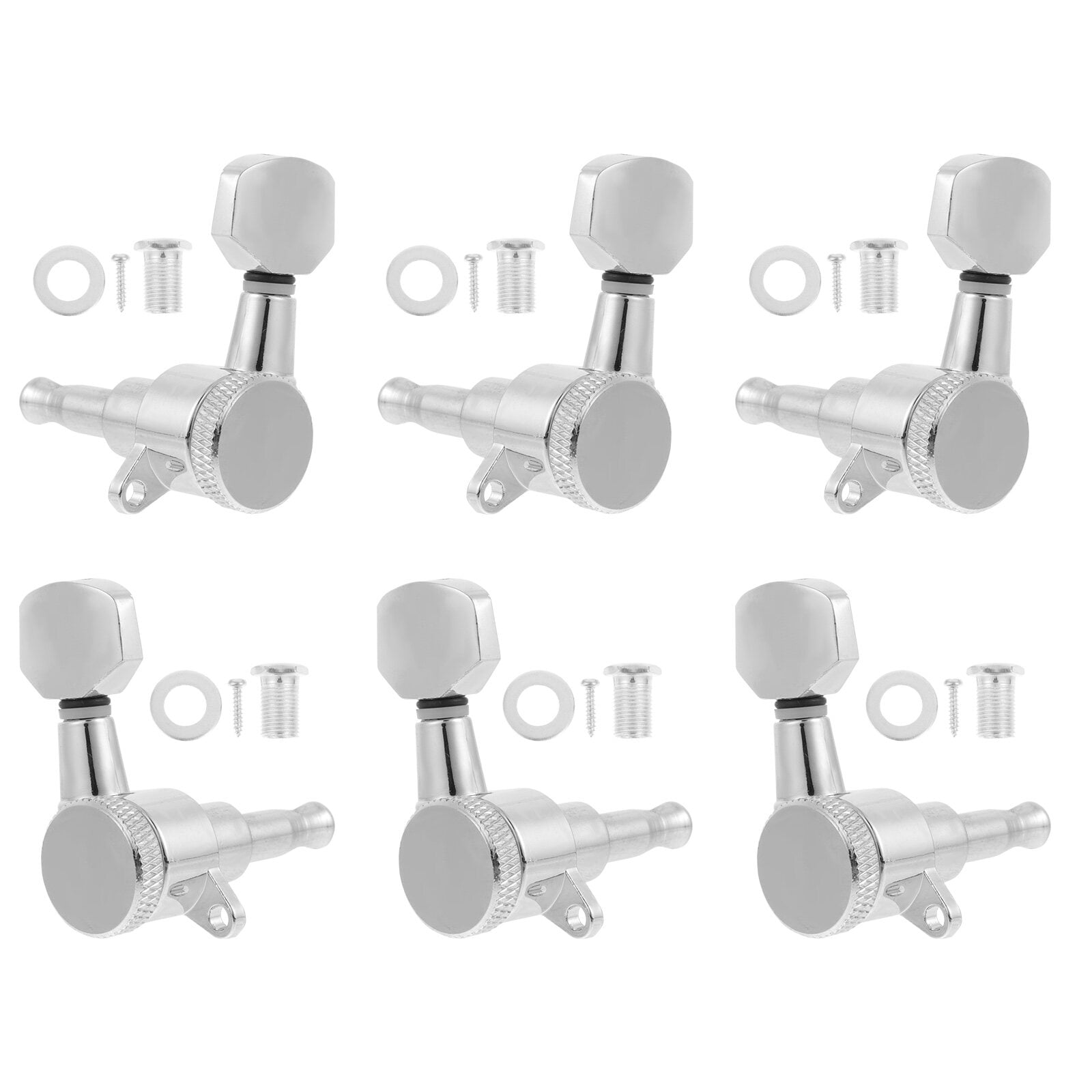 6pcs String Locking Function Tuners Fullyenclosed Acoustic Guitar
