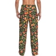 thumbnail image 3 of Daiia Fruits Peach Men's Sleep Pant with Pockets and Drawstring,Pajama Pants-XX-Large, 3 of 9