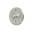 thumbnail image 3 of Deltana BBRR213U15 Bell Button, Round with Rope in Brushed Nickel, 3 of 3