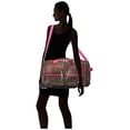 thumbnail image 3 of Bolsa de Lona con Ruedas Rockland Rosa Leopardo, 3 of 9