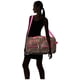 thumbnail image 3 of Bolsa de Lona con Ruedas Rockland Rosa Leopardo, 3 of 9