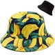 thumbnail image 1 of XYIYI Lindo sombrero de cubo para playa, sombreros de pescador para mujer, reversible de doble cara, 1 of 5