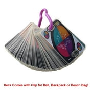 UNO Flip! Splash Card Game for Kids, Adults & Family Night with Water-Resistant Double-Sided Cards