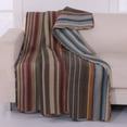 thumbnail image 2 of Global Trends Dylan 100% Cotton Reversible Quilted Throw Blanket, Earth, 50 x 60 inches, 2 of 5