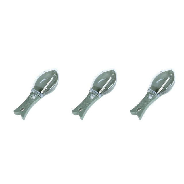 ZheElen 1PC Fish Skin Brush Scraping Fishing Scale Brush Kitchen Accessories Fish Knife Cleaning Kitchen Gadgets Useful Scraper green 3Set