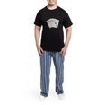 thumbnail image 5 of CafePress - Ace Clubs Flush Pajamas - Men's Dark Loose Fit Cotton Pajama Set, 5 of 7