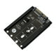 thumbnail image 1 of M.2 NGFF Key B to 2.5Inch SATA III +Frame Bracket for NGFF M.2 2230 2242 2260 2280 Hard Disk Adapter Board, 1 of 5