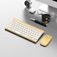 thumbnail image 3 of Juego de teclado para juegos Juego de mouse de teclado inalámbrico externo para tableta de PC de escritorio Barbie Nuevos Originales, 3 of 7