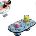 thumbnail image 1 of Inflatable Pool Cup Holder - Pool Bar Drink Holder, Inflatable Drink Holder, Inflatable Bottle Holder, Floating Cup Holder_Perfect Gift, 1 of 5