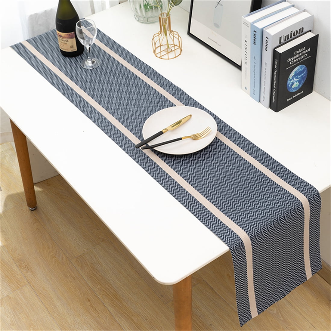 Pvc Table Runner Grey Table Runners Outdoor Table Runner 11*70inch Non