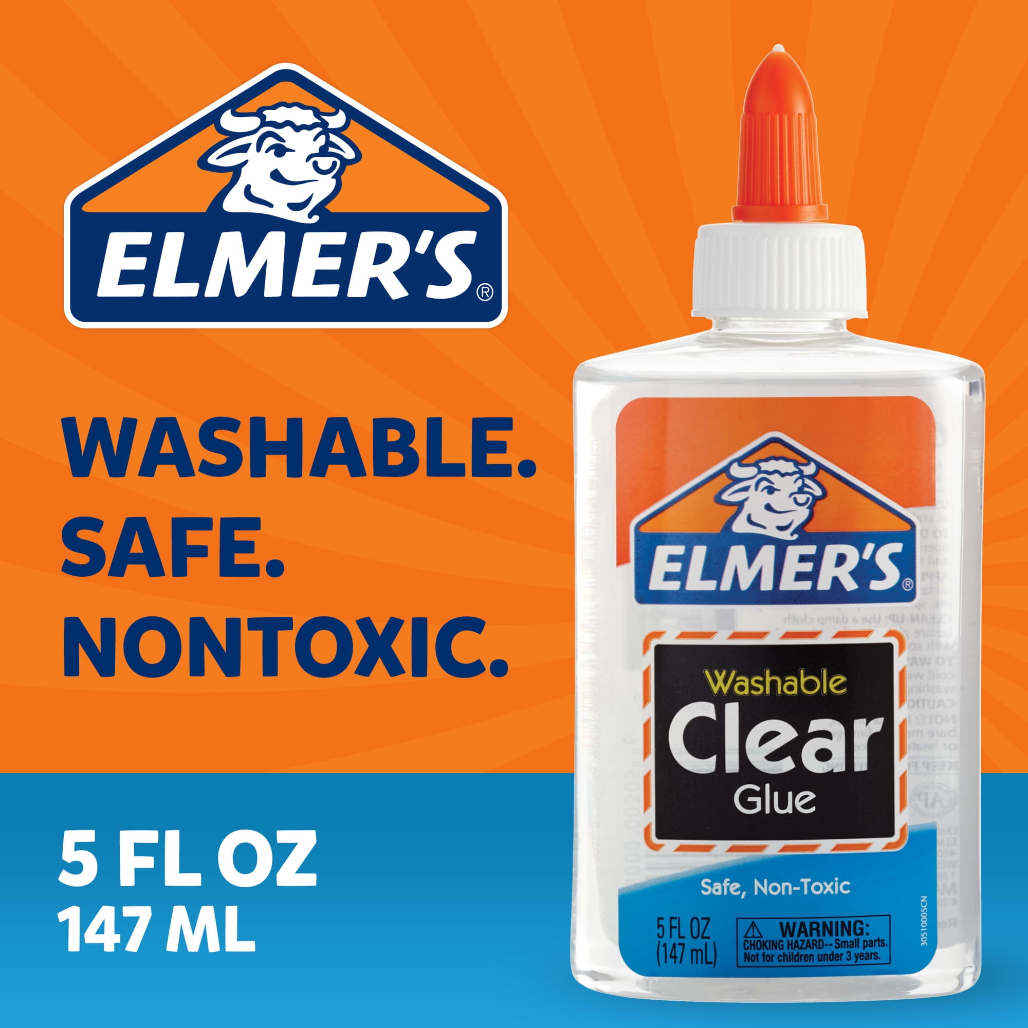 Elmer's Clear School Glue, 5 oz.