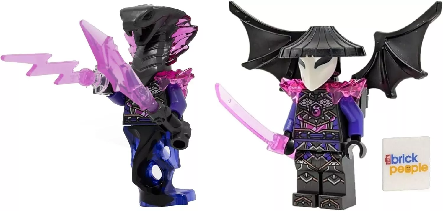 LEGO Ninjago Zane ZX with Detailed Armor Minifigure LEGO Ninjago Zane ZX with Detailed Armor Minifigure