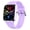 Purple, variant on Rupoun Smart Watch for Men and Women, Fitness Tracker with 1.85 inches / 4.7 cm TFT Full Touchscreen, Heart Rate Monitor, Pedometer, Bluetooth Calling and Music Player, Silicone Strap, Blue
