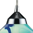 thumbnail image 5 of Elk Home 7-Inch Wide Refraction Pendant, Modern, Polished Chrome, 5 of 8