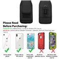 thumbnail image 4 of LUXMO Rugged Belt Clip Case for iPhone 8 Plus , Vertical Phone Holster Pouch with Card Slots & Hanging Ring & Belt Loops Outdoor Carrying Cover Case for iPhone7 Plus 5.5 Inches, 4 of 7