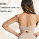 thumbnail image 4 of 3 Piezas Brasieres Deportivos Mujer Yoga Sujetador Recortada Tank Tops con Copas Acolchadas Extraíbles Brasieres Deportivos para Pilates para Hacer Yoga,Correr,Fitness, 4 of 5