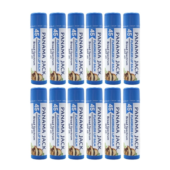 Bálsamo labial con protección solar Panama Jack SPF 45 de amplio espectro UVA-UVB