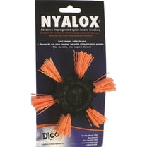 DiCo. 7200045 4" Medium Nyalox Flap Wire Brush