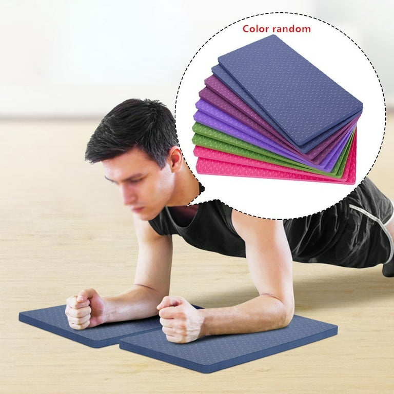 Geege Yoga Knee Pad Cushion Soft Thick Gym Fitness Exercise Yoga Pilates  Mini Yoga Mat