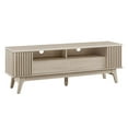 thumbnail image 2 of Modway Eudora Wood TV Stand for TVs up to 65" with Hinged Doors in Oak, 2 of 10