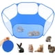 thumbnail image 1 of Tienda de campaña para animales pequeños, jaula para reptiles, corral transparente transpirable para mascotas, cerca de ejercicio para exteriores e interiores que se abre y se abre, cerca, 1 of 7