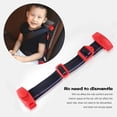 thumbnail image 3 of Ajustador de cinturón de seguridad para niños: cinturón de seguridad asistido por niños, correa de cinturón posicionador de seguridad para el cuello del hombro del automóvil, 3 of 3