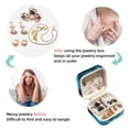thumbnail image 4 of Platypus Travel Portable Square Jewelry Stand, Earring Organizer, Ring Storage, Necklace Holder, Bracelet Stand - Suitable for Girls and Women, Travel Organizer Jewelry Boxes, 4 of 6