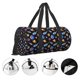 thumbnail image 3 of Balery Whales In Space Bolsa de Gimnasio para Mujeres y Hombres, Bolsa de Viaje Impermeable, Bolsa de Fin de Semana con Compartimento para Zapatos y Bolsillo Húmedo, 3 of 6