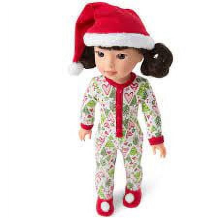 American Girl WellieWishers Hearts & Pines Holiday Pjs for WellieWisher Dolls (Doll Not Included)