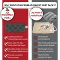 thumbnail image 6 of Core Products MicroBeads Moist Heat Therapy Microwave Pack - Small Heating Pad 5" X 12", 6 of 7