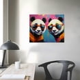 thumbnail image 4 of COMIO Street Graffiti Canvas Wall Art, Panda with Glasses Picture Painting Colorful Cool Graffiti Street Poster Print for Teen Room Playroom Decor, 4 of 5