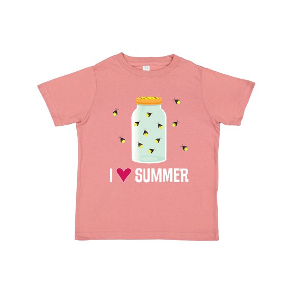 Inktastic I Love Summer Cute Fireflies Boys or Girls Toddler T-Shirt